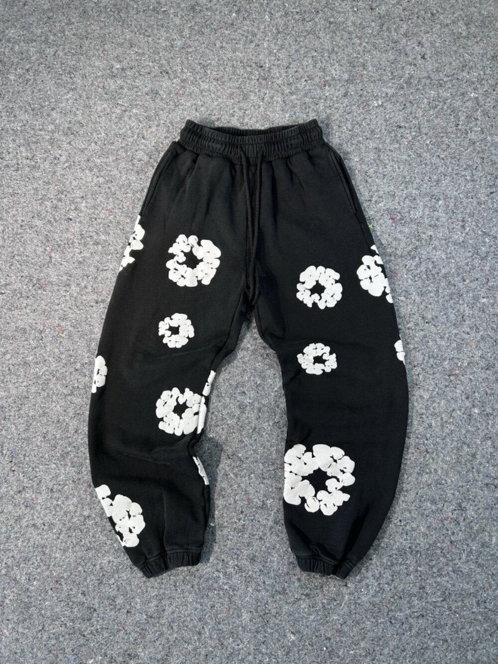 Black And White Denim Tears Pants Size Medium